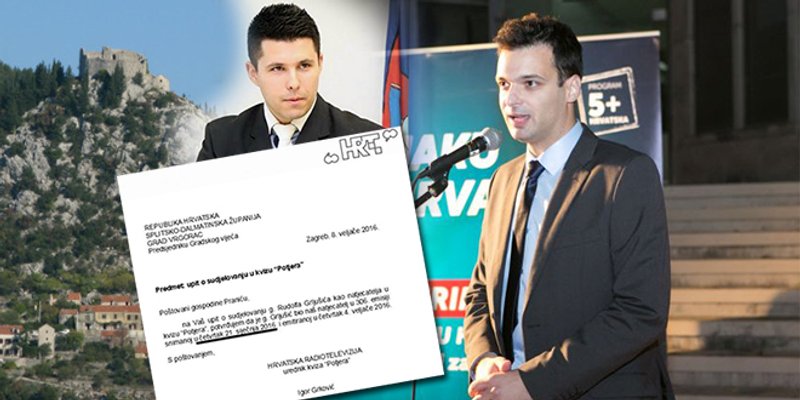 Bizaran politički sukob u Vrgorcu: Je li gradonačelnik Grljušić sudjelovao u kvizu Potjera tijekom svog radnog vremena?