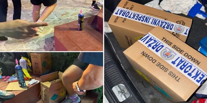 Inspektori zaplijenili didušikov monoksid: Pet osoba dilalo ampulicama