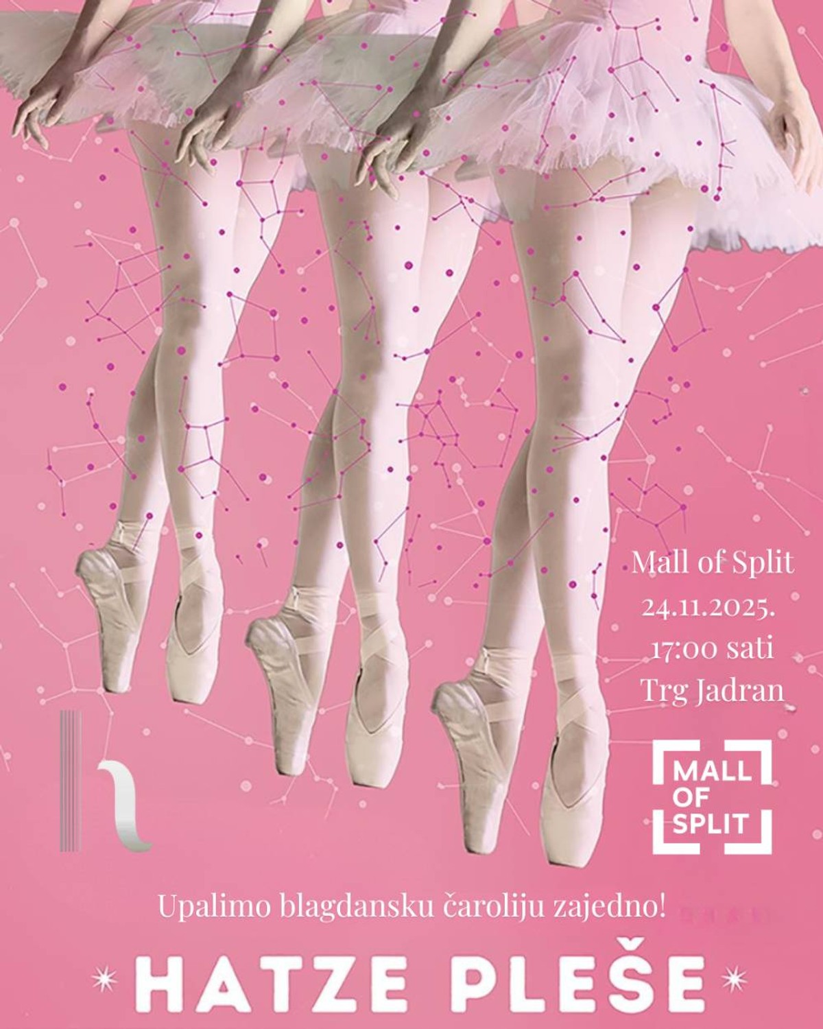 Danas počinje blagdanska sezona u Mall of Split