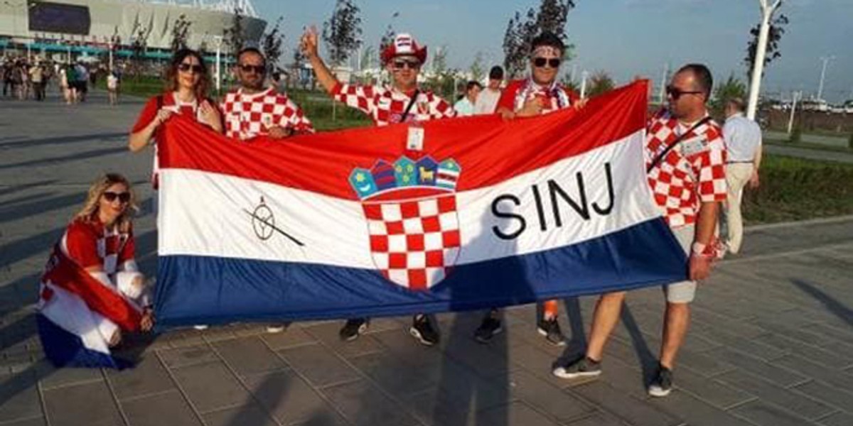 Sinjani doživjeli neugodnost u Rostovu, redari im bez objašnjenja oduzeli hrvatsku zastavu