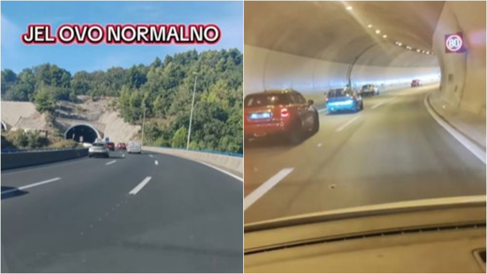 VIDEO Žustra rasprava zbog vožnje na brzoj cesti prema Dugopolju: 'Je li ovo normalno'