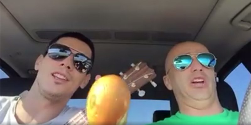 Nova snimka: Pogledajte kako Ante Rukavina i Bruno Marić pjevaju 'Hrvatsku sine voli'