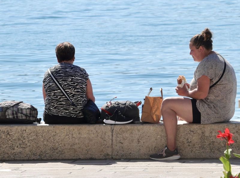 FOTOGALERIJA Zadnji dani rujna na splitskoj Rivi