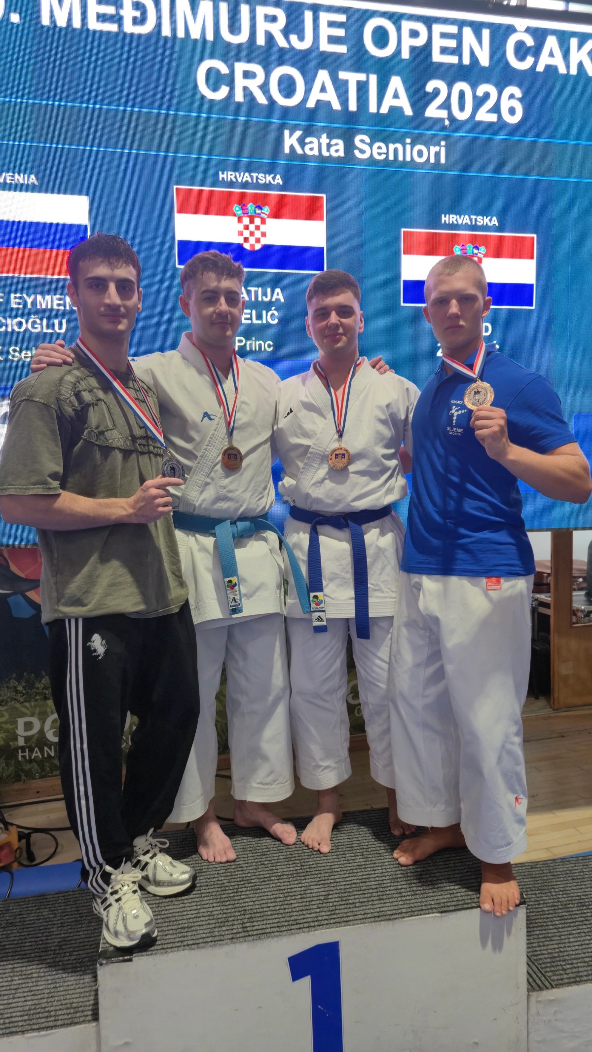 KARATE Seniorska bronca za Davida Zoričića!