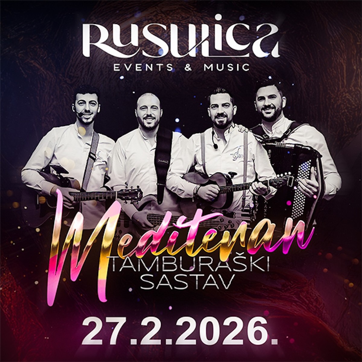 Rusulica poziva na večer ispunjenu vrhunskom spizom, odličnom atmosferom i glazbom uživo