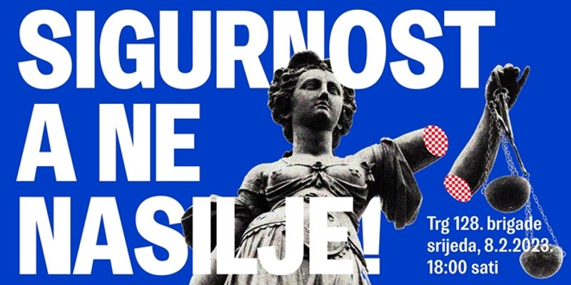 RIJEKA Prosvjed zbog napada MMA boraca na Platku