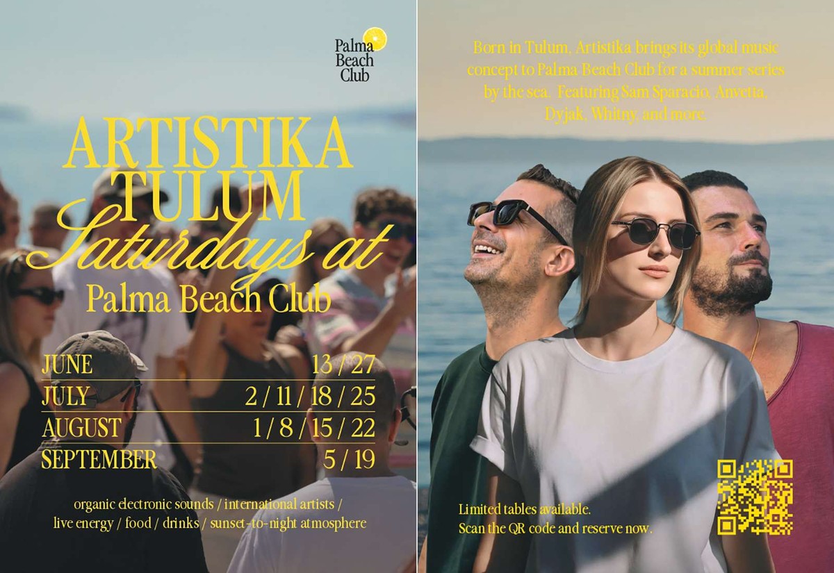 Tulum stiže na Žnjan: Palma Beach Club ovog ljeta postaje nova adresa svjetskog beach club lifestylea