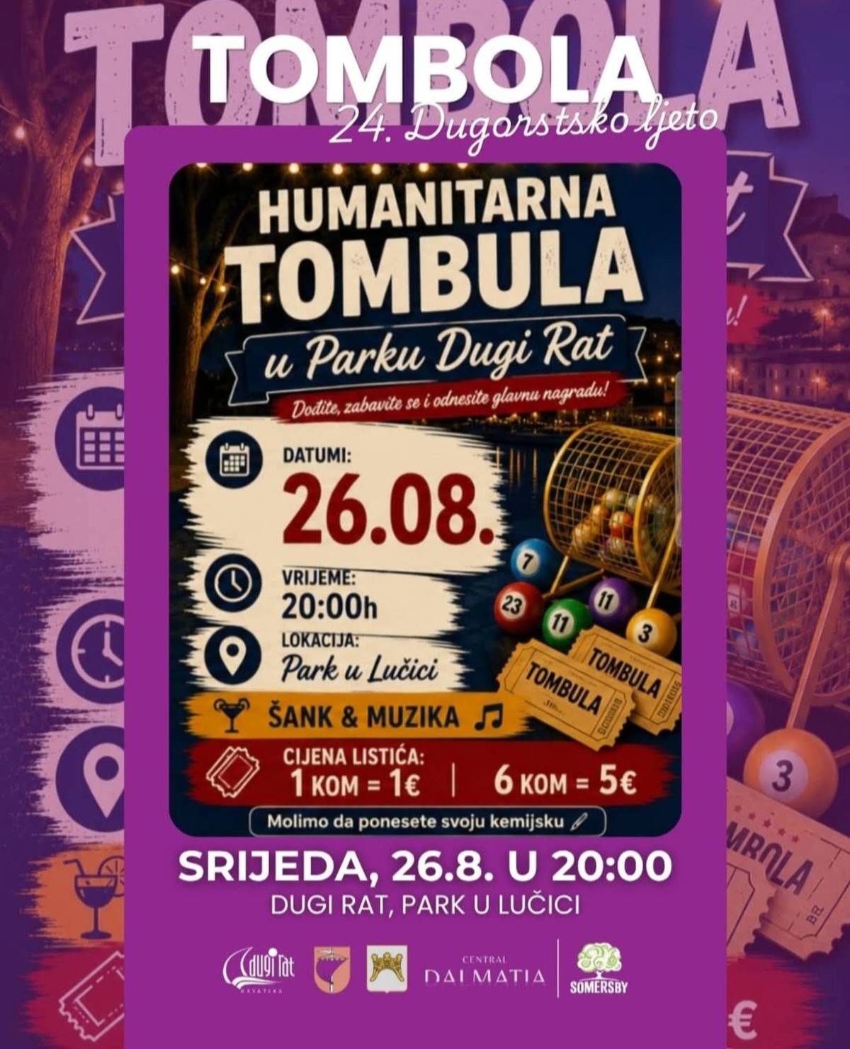 MIRIŠE NA FEŠTU: Tombola, folklor, izložba i Gastro večer udruga – četiri razloga da ovaj tjedan ne propustite Dugi Rat