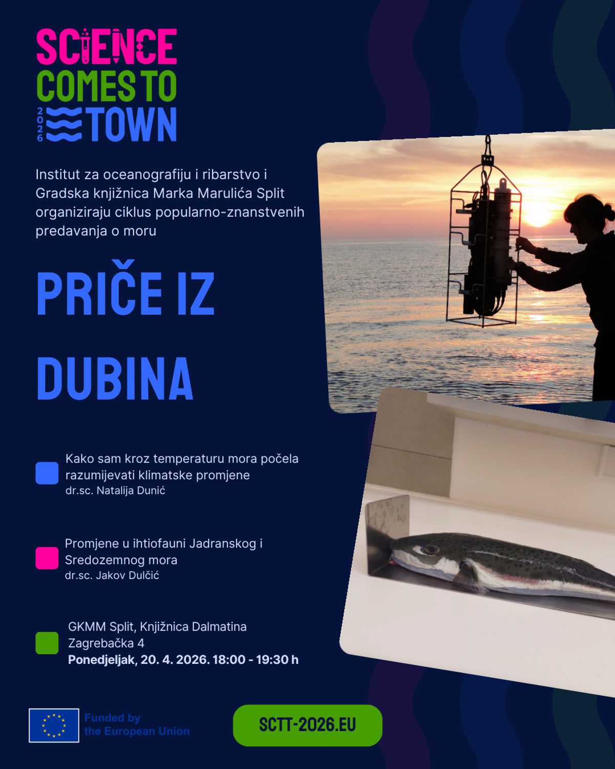 ‘Priče iz dubina’ u Gradskoj knjižnici Marka Marulića