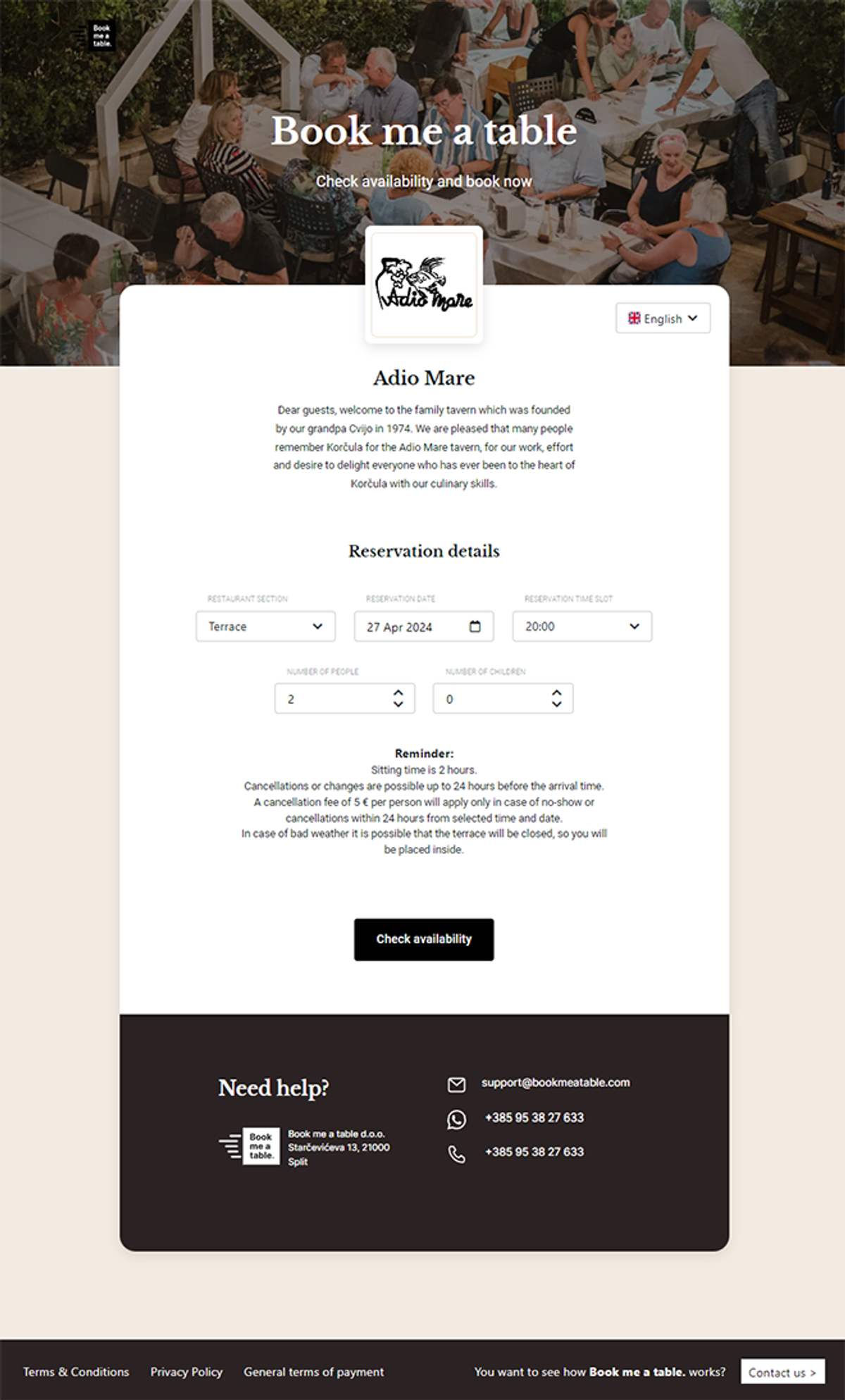 Novost za vlasnike restorana: Splitsko-korčulansko rješenje za goste koji se ne pojave u restoranu