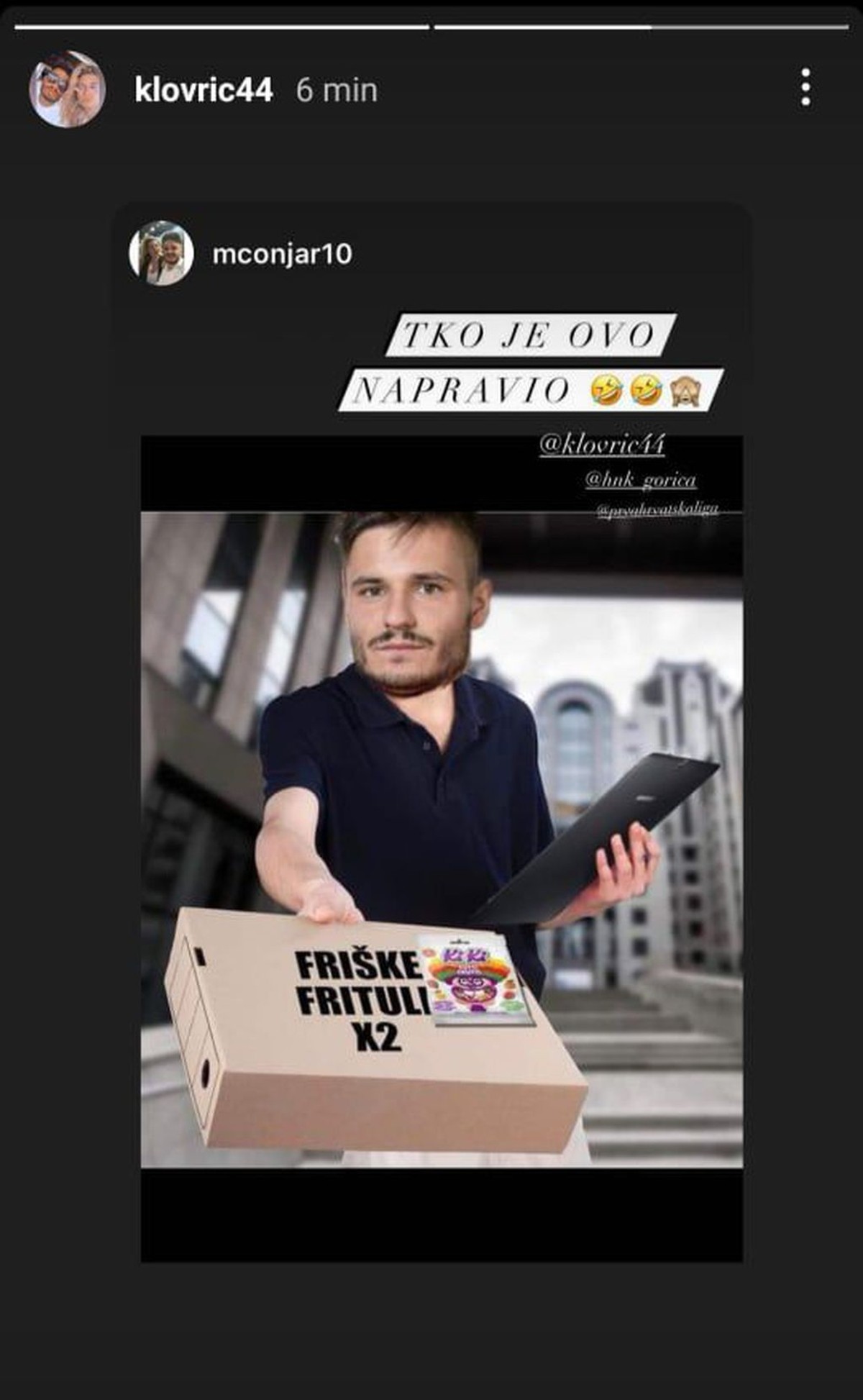 Uništio Hajduk pa ga bocnuo na Instagramu: 'Friške fritule x2'