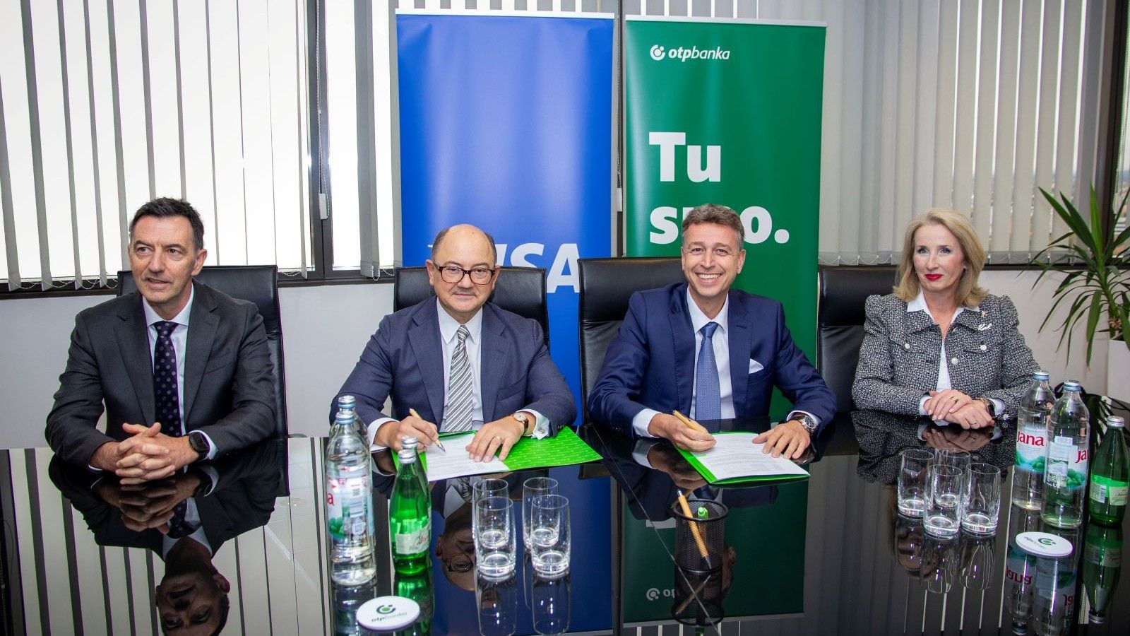 OTP banka i Visa potpisale petogodišnji ugovor o strateškoj suradnji