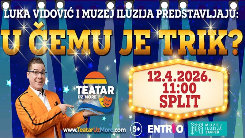 'U ČEMU JE TRIK?' Ove nedjelje u Lori još jednom će razveseliti djecu u Splitu