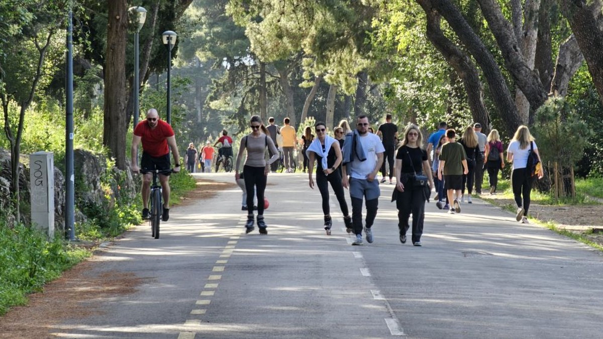 Uskrsni ponedjeljak na Marjanu | foto: Joško Jaković