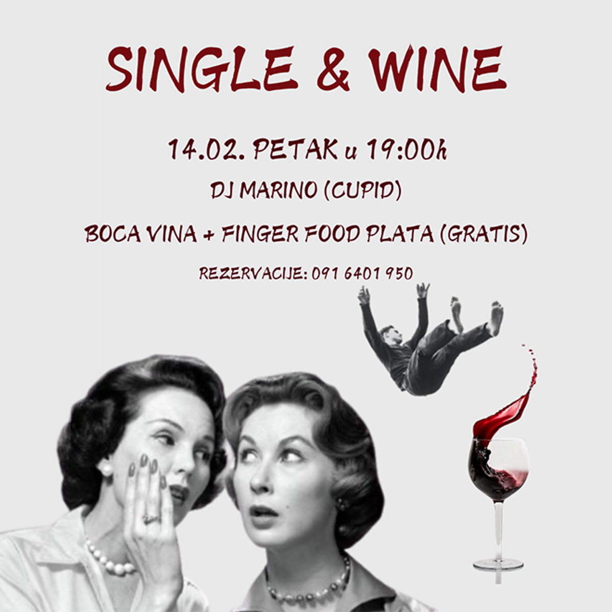 Valentinovo za samce uz vrhunska vina