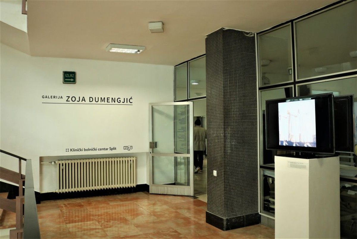USUSRET DANU BOLNICE: U KBC-u Split otvorena Galerija Zoja Dumengjić