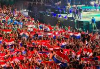 VIDEO ZA NAJEŽITI SE Ovoliko hrvatskih zastava možete vidjeti samo na koncertu Thompsona