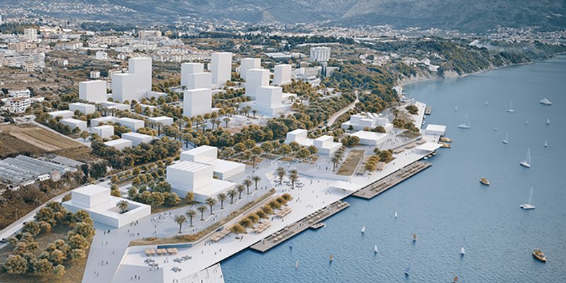 Pogledajte simulaciju pobjedničkog rada 'Žnjan 3.0': Polivalentni amfiteatar, tri trga, teniski tereni...