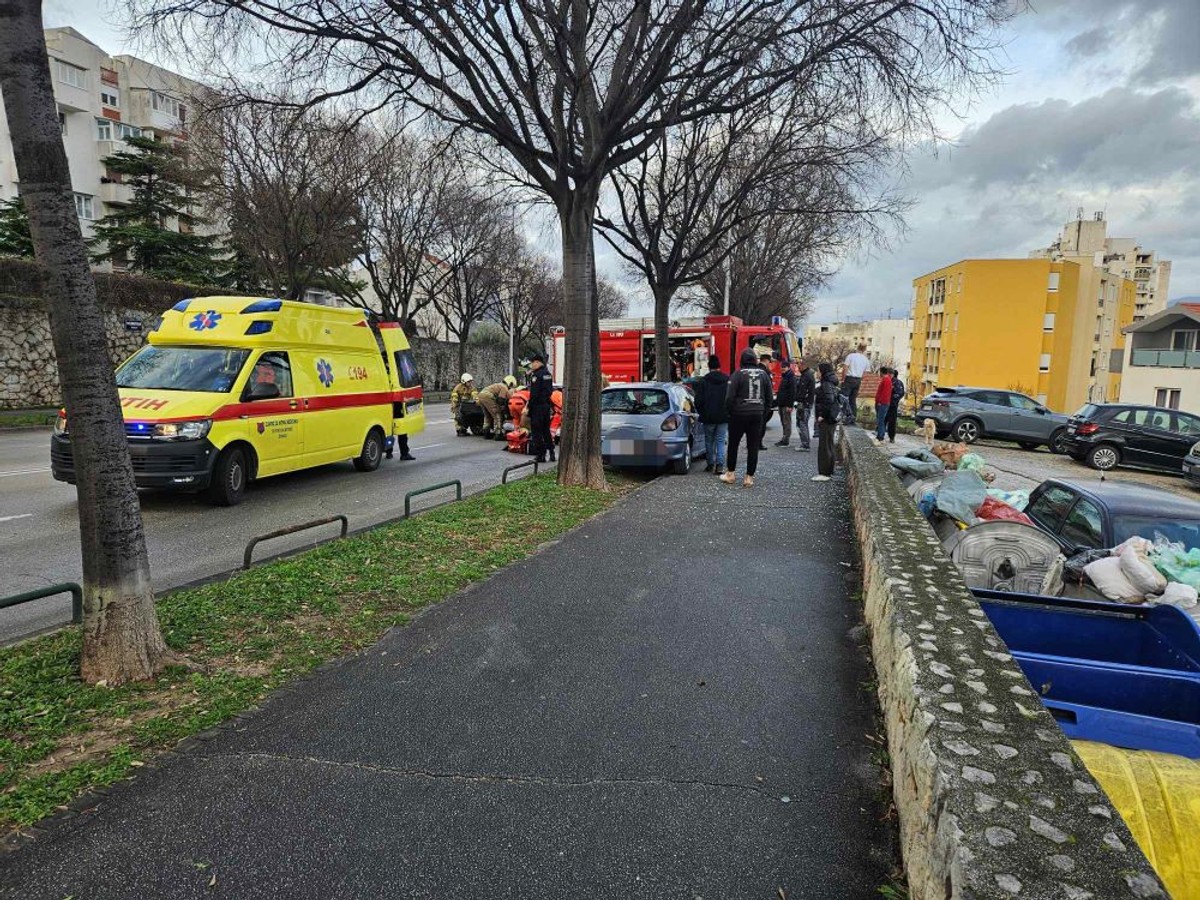 Nesreća u Splitu, na intervenciji i vatrogasci