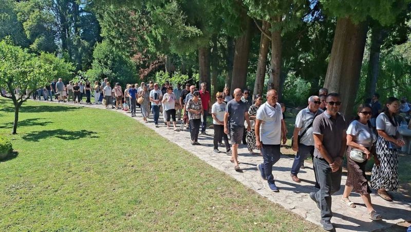FOTOGALERIJA Na rajskom otočiću Visovcu svečano proslavljen blagdan Gospe od Anđela