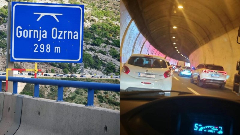 DO KADA? Zastoj na brzoj cesti, nepregledna kolona uz Klis