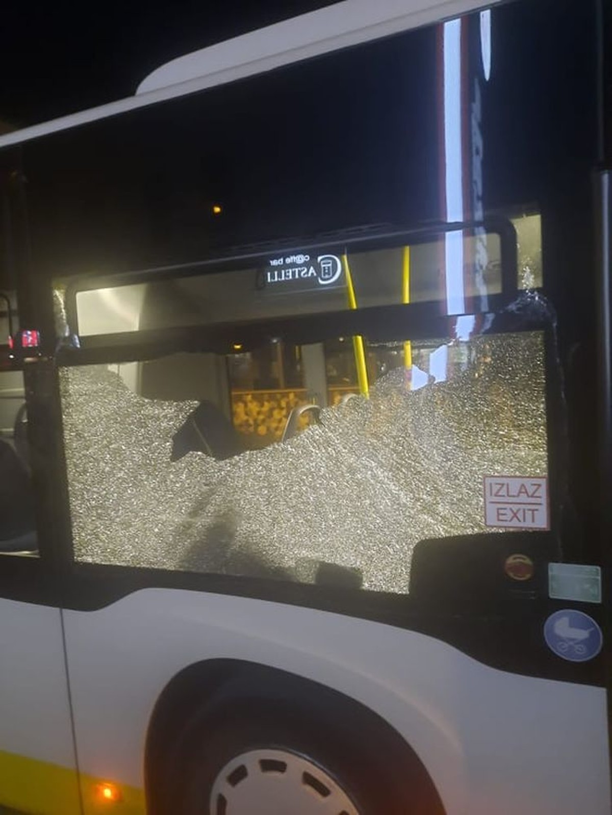 Vandalizam u Prometovim autobusima