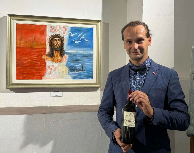 Hrvatski umjetnik Petar Šibenik izlagao u Rimu: Njegova slika odabrana među 50 finalista