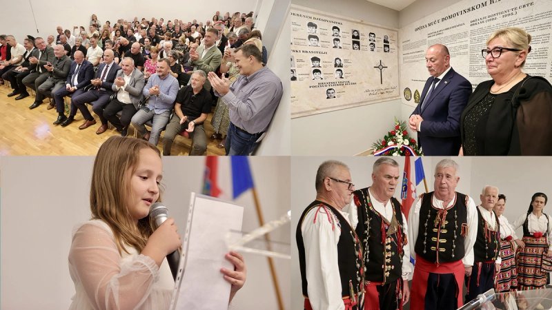 Otvorena Spomen-soba Domovinskog rata u Muću, pročitaje što su na svečanosti poručili branitelji