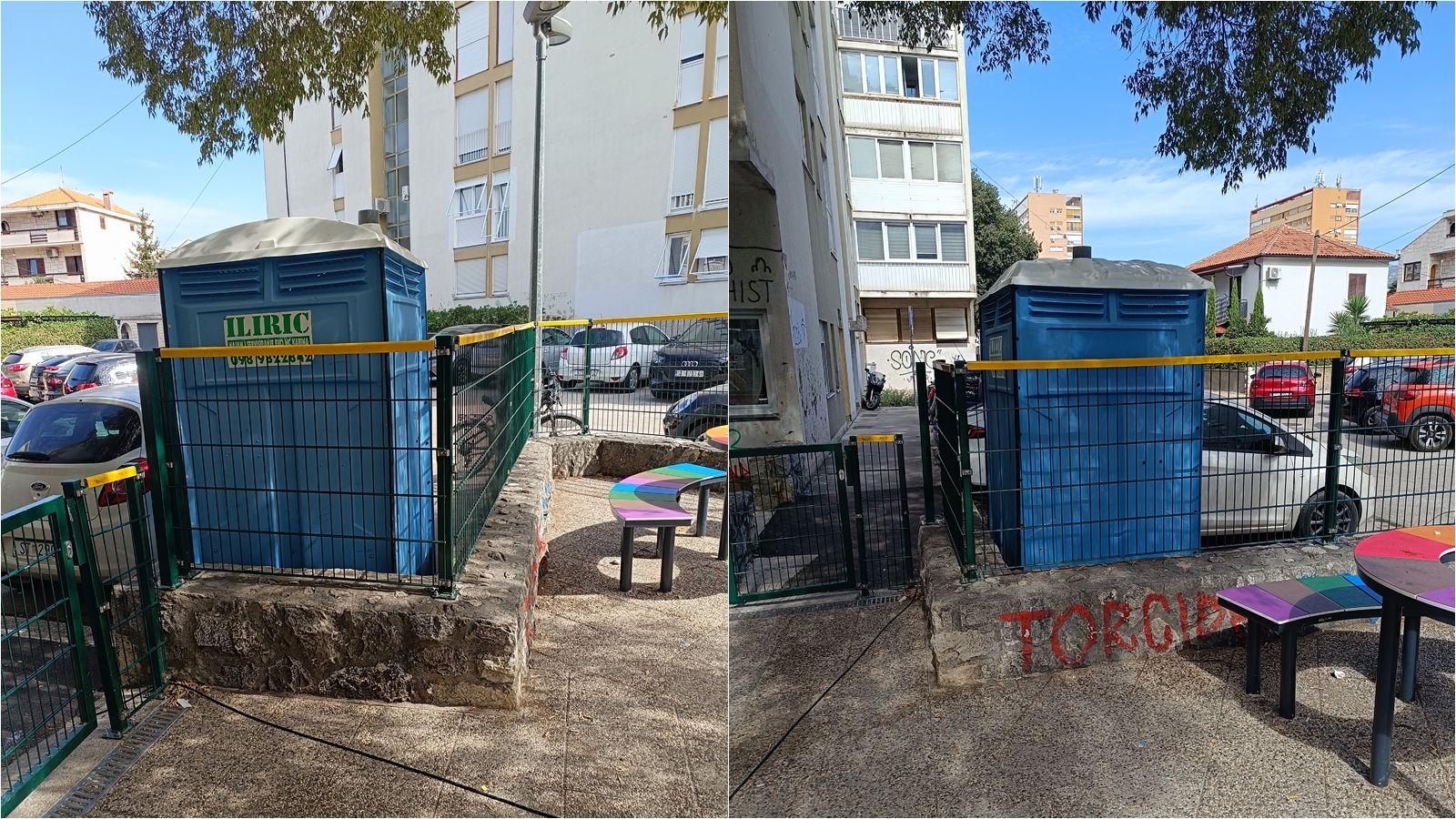 Stanari Smiljanićeve traže premještanje WC-a i hladnjaka s alkoholom s dječjeg igrališta