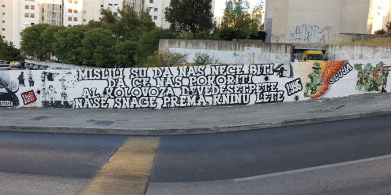 Na Pujankama dovršen mural povodom 22. obljetnice Oluje