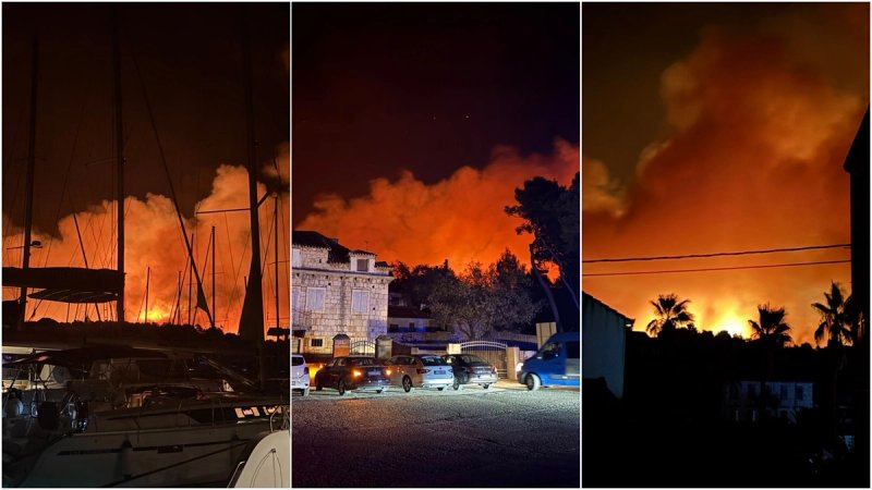 FOTO/VIDEO Situcija na Braču je loša