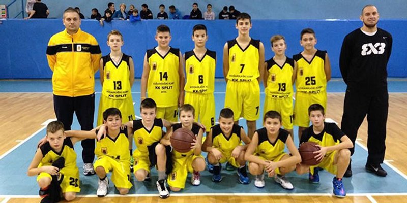 Mladi košarkaši Splita se plasirali među 16 najboljih u Hrvatskoj