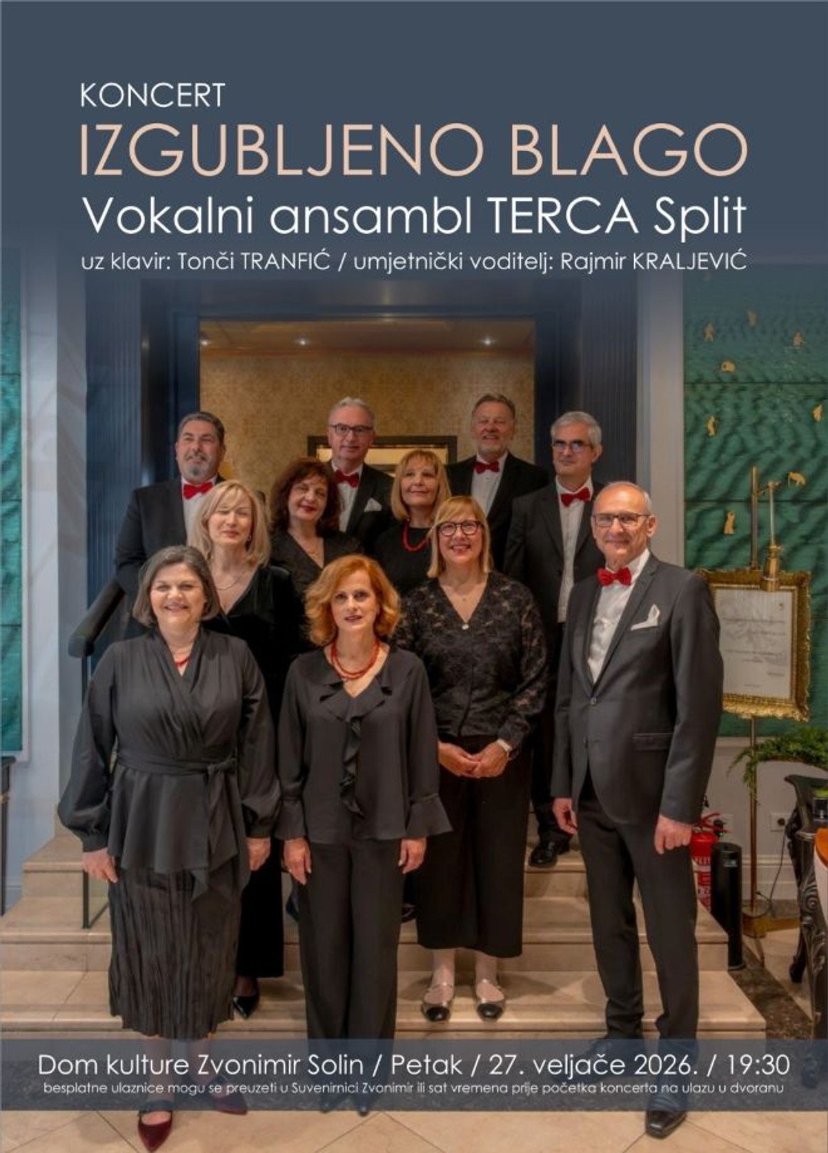 Koncert 'Izgubljeno blago' u Solinu