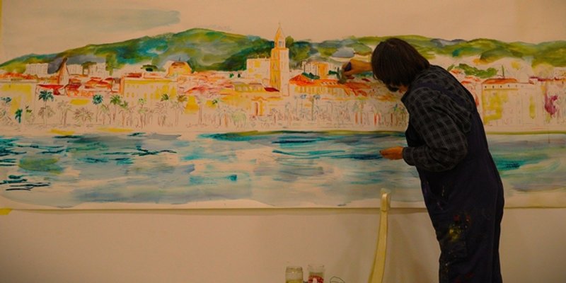 STUDIO 21 Pogledajte 'Splitski akvarel – od happeninga do izložbe' Petra Grimanija