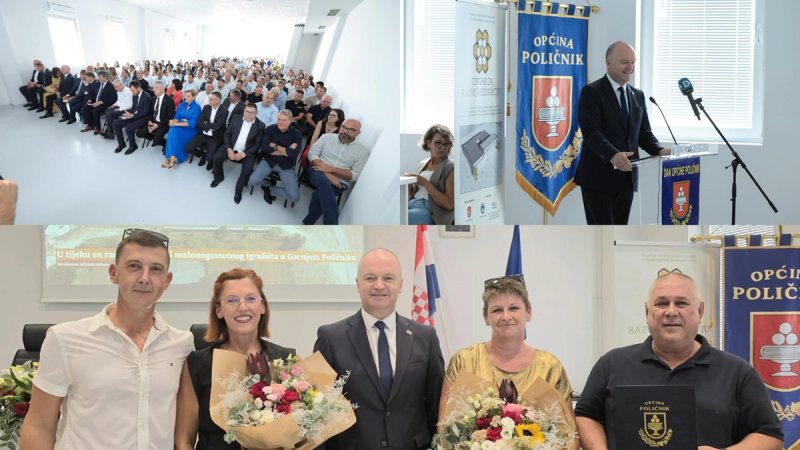 Ministar Šipić u Poličniku: Odgovorno upravljanje i ulaganje u obitelji temelj su budućnosti svake zajednice