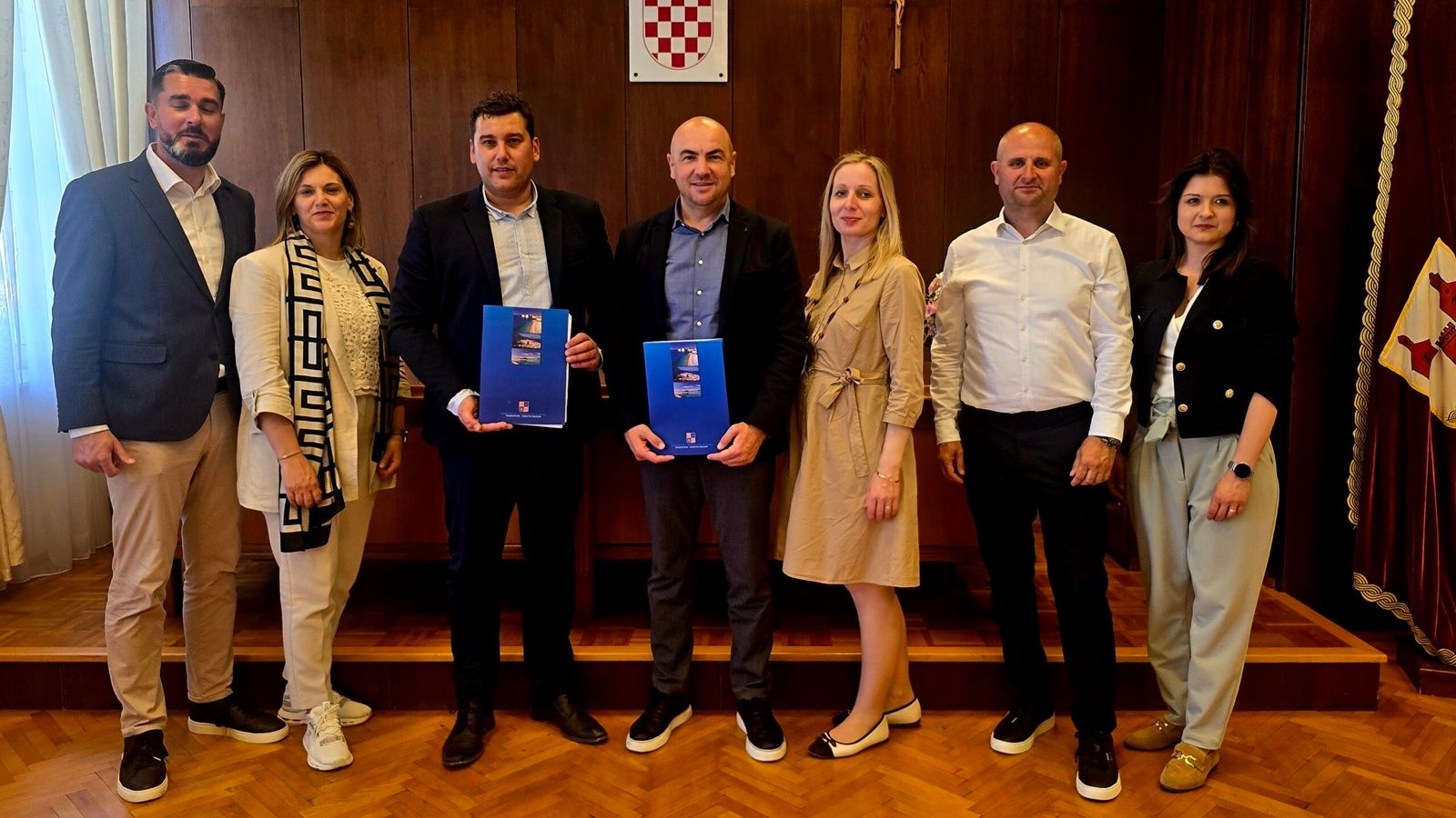 Župan Pezo u službenom posjetu Općini Blato: Naglasak na ulaganjima u sportsku infrastrukturu
