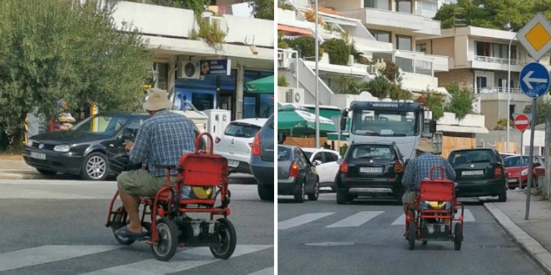 VIDEO Zanimljivo vozilo snimljeno na Mejama