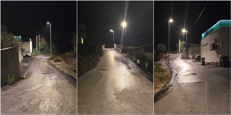 Dovršena rekonstrukcija javne rasvjete u istočnom ogranku Ulice kneza Mislava u Svetom Martinu