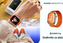 Huawei širi Curve Pay ekosustav, beskontaktno plaćanje stiže i na WATCH FIT 5 seriju