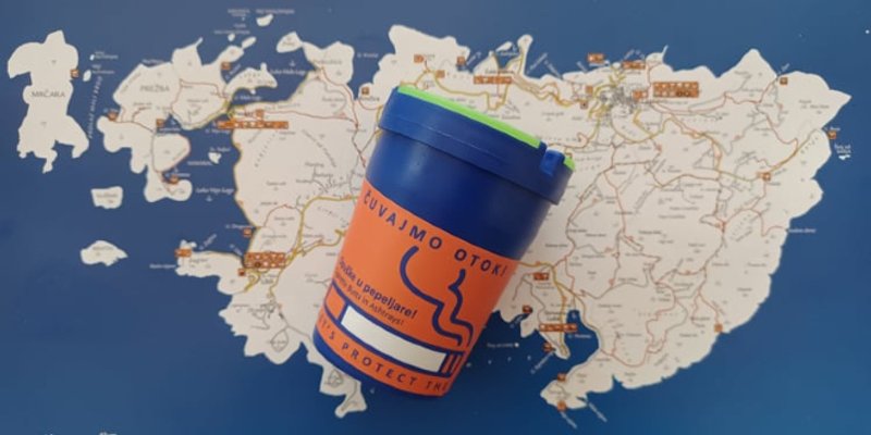 ČUVAJMO OTOK Turistička zajednica Lastovo dijeli pepeljare za plaže