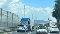 Vozač šlepera vozio riječkom obilaznicom u suprotnom smjeru, uhitili su ga uz sredstva prisile