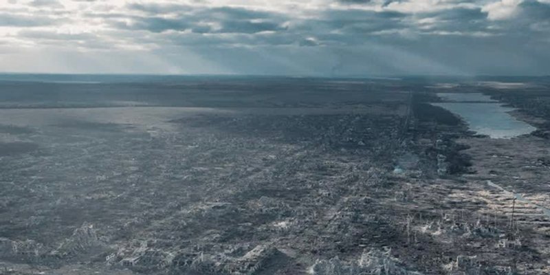 APOKALIPTIČNE SCENE Rusi do temelja uništili ukrajinski grad