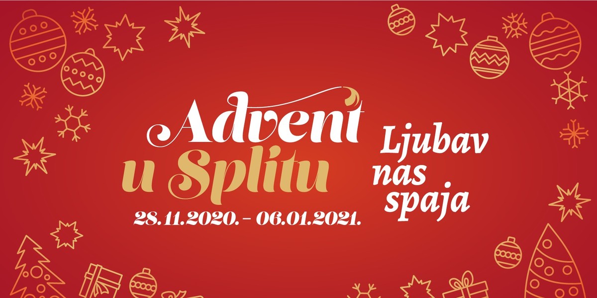 ADVENT U SPLITU Pod sloganom 'Ljubav nas spaja'