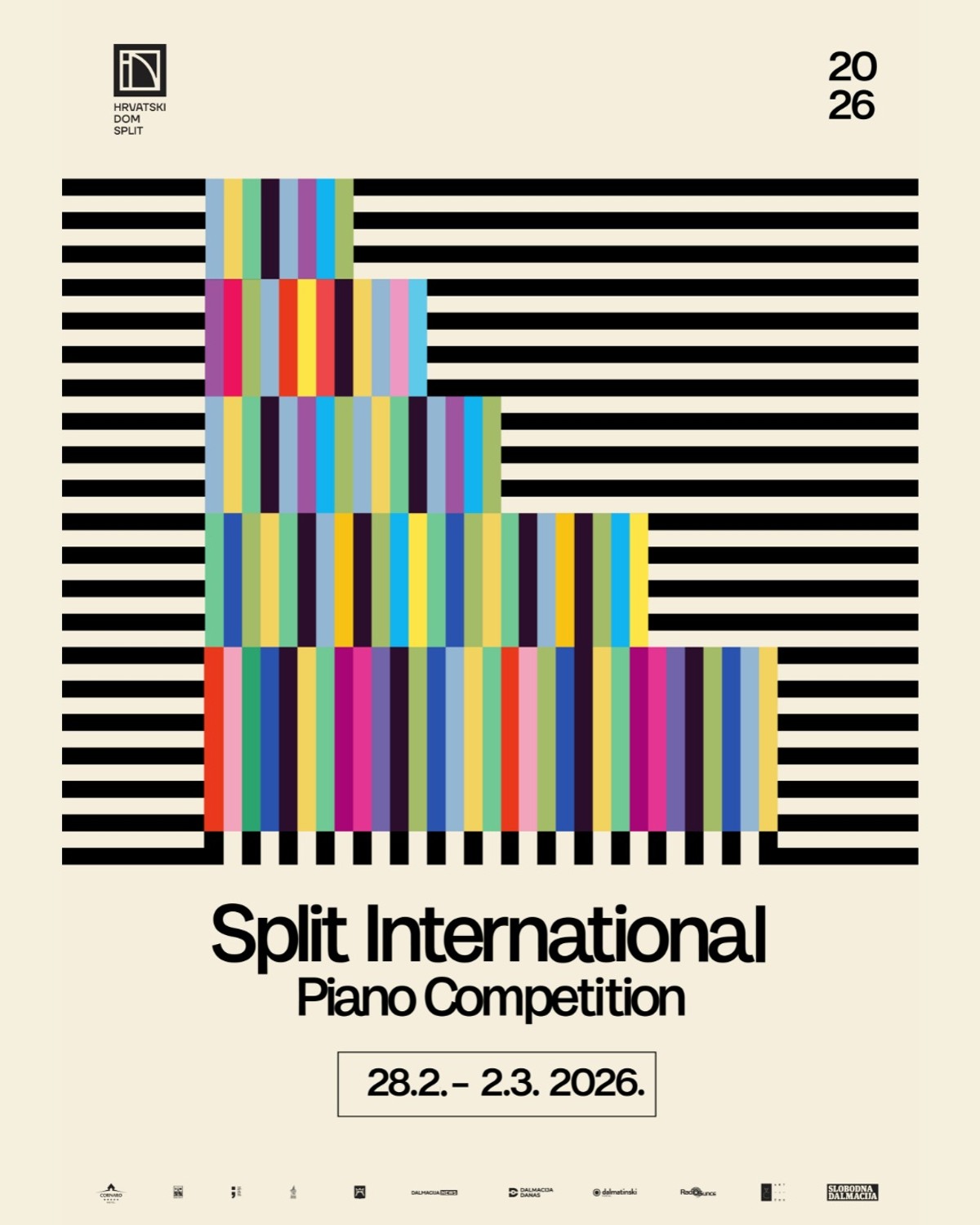 HRVATSKI DOM Besplatne ulaznice za koncert finalista Međunarodnog pijanističkog natjecanja Split