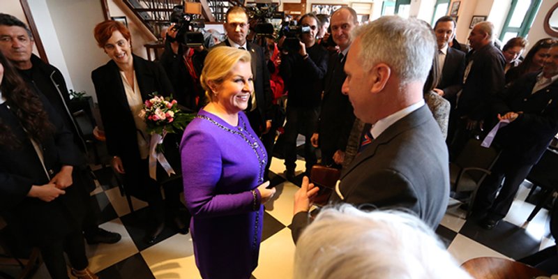 Predsjednica odlikovala Redom Danice hrvatske s likom Marka Marulića čak šest Splićana