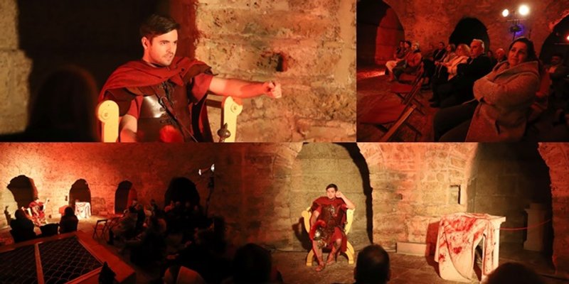 FOTOGALERIJA: U kripti katedrale svetog Dujma premijerno izvedena monodrama