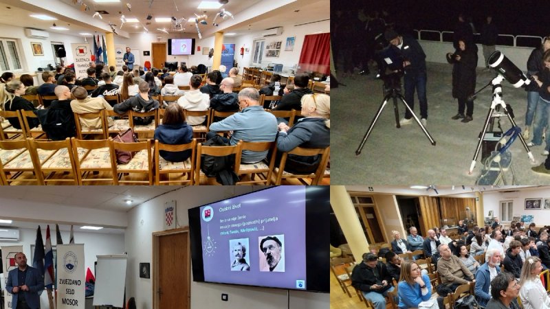FOTO Predavanje o Nikoli Tesli u Zvjezdanom selu Mosor