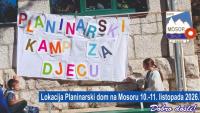 Ovog vikenda Mosorov dječji planinarski kamp