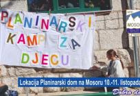 Ovog vikenda Mosorov dječji planinarski kamp