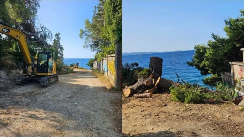 FOTO/VIDEO Društvo Marjan zgroženo: 'Kako je ovo moguće? Tko je ovo dopustio?'
